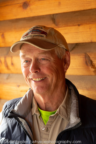 John Tronrud, who has worked at Gangler's North Seal River Lodge for 15 summers.