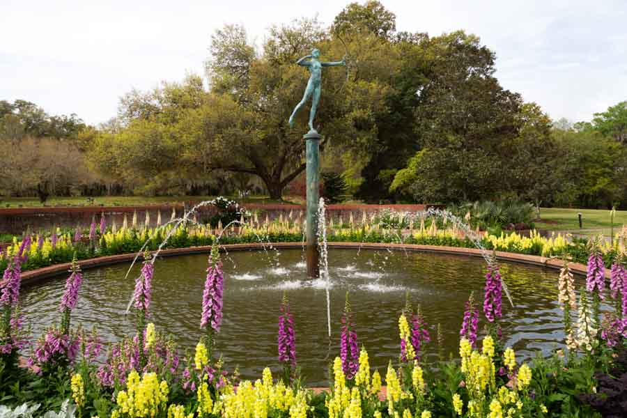 'Diana' by Augustus Saint-Gaudens at Brookgreen Gardens.