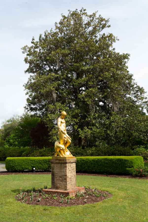 Sculpture of 'Dionysus' by Edward McCartan (1879-1947).