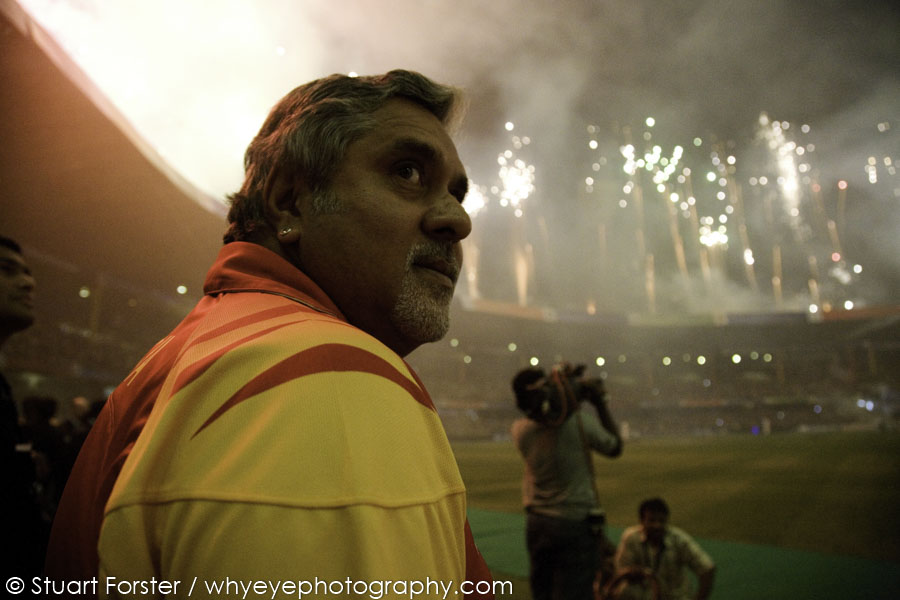 Dr Vijay Mallya, who owned the Bangalore Royal Challengers franchise when the Indian Premier League started.